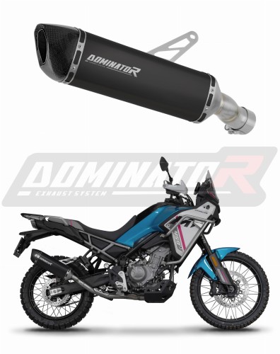 exhaust muffler DOMINATOR HP6 BLACK fits to CF MOTO 450 MT 2024