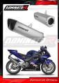 CBR 954 RR FIREBLADE EXHAUST Honda Muffler Auspuff Sportauspuff Silencer Echappement Silencieux Scarico Scarichi Escape Wydech Tłumik Carbon End Cap HP6 2002 - 2003 Dominator