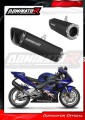 CBR 954 RR FIREBLADE EXHAUST Honda Muffler Auspuff Sportauspuff Silencer Echappement Silencieux Scarico Scarichi Escape Wydech Tłumik Carbon End Cap HP6 BLACK 2002 - 2003 Dominator