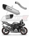 wydech tłumik DOMINATOR Homologowany Tytanowy HP6 pasujący do motocykla Yamaha YZF R1 1000 RN09 2002 - 2003