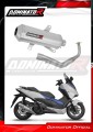 complete exhaust system with muffler DOMINATOR Full System OV G2 fits to Honda NSS 125 FORZA 2017  2020 2