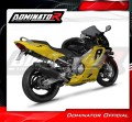 exhaust muffler DOMINATOR HP6 BLACK fits to Honda CBR 600 F4 1999  2000 4