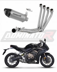 Honda CB 650 R 2019 - 2023 Full Exhaust System Collector Silencer Titanium HP8 + dB killer