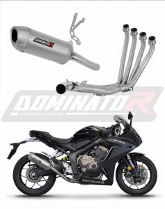Honda CBR 650 R 2019 - 2023 Full Exhaust System Collector Silencer S6 + dB killer