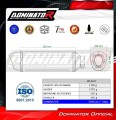 Honda CBR 650 F 2014 - 2018 Collector Manifold Full Exhaust System Muffler Auspuff Sportauspuff Silencer Echappement Silencieux Scarico Scarichi Escape Wydech Tłumik Titanium HP6 Dominator Exhaust System 3