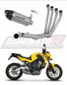kompletny układ wydechowy z tłumikiem DOMINATOR Full System Tytanowy HP8 pasujący do motocykla Honda CBR 650 F 2014 - 2018