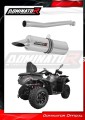exhaust muffler DOMINATOR ROUND fits to CF MOTO C Force 625 Touring 2024  2
