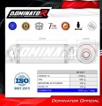 wydech tłumik DOMINATOR Okrągły pasujący do motocykla CF MOTO C Force 625 Touring 2024  6