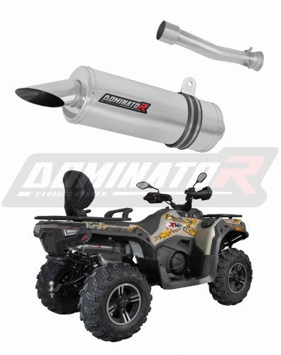 exhaust muffler DOMINATOR ROUND fits to Loncin XWOLF 550