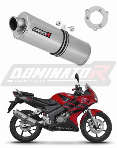 wydech tłumik DOMINATOR Owalny pasujący do motocykla Honda CBR 125 2004 - 2010