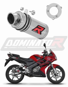 Honda CBR 125 2004 - 2010 Exhaust Silencer Muffler GP1 + dB killer medium