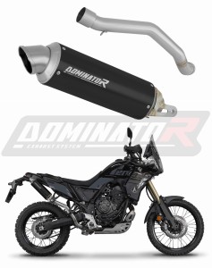 Yamaha Tenere 700 2021 - 2024 Hi Level Exhaust Silencer Muffler GPF BLACK + dB killer