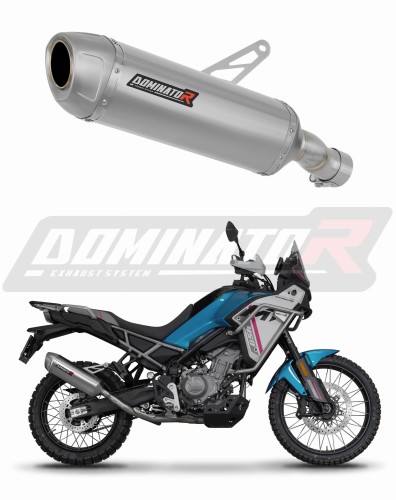 CF MOTO 450 MT 2025 Motorcycle Muffler Auspuff Sportauspuff Silencer Echappement Silencieux Scarico Scarichi Escape Wydech Tłumik S6 Dominator Exhaust System x