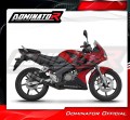 exhaust muffler DOMINATOR GP1 BLACK fits to Honda CBR 125 2004  2010 5