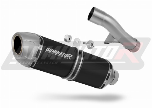wydech tłumik DOMINATOR S6 CZARNY pasujący do motocykla Honda CBF 600 2004 - 2007