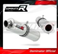 ZX6R EXHAUST Kawasaki Muffler Auspuff Sportauspuff Silencer Echappement Silencieux Scarico Scarichi Escape Wydech Tłumik ROUND 1995 - 1997 Dominator 