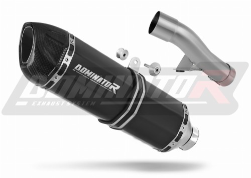 Honda CBF 600 2004-2007 EXHAUST Muffler Auspuff Sportauspuff Silencer Echappement Silencieux Scarico Scarichi Escape Wydech Tłumik HP1 Black Dominator Exhaust System X