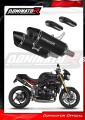 exhaust muffler DOMINATOR HP8 BLACK fits to Triumph Speed Triple 1050 2011  2016 2