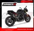 wydech tłumik DOMINATOR HP8 CZARNY pasujący do motocykla Triumph Speed Triple 1050 2011 - 2016 4