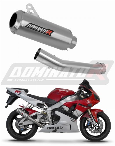 Yamaha YZF R1 1000 RN01 1998 1999 motorcycle Exhaust Muffler Auspuff Sportauspuff Silencer Echappement Silencieux Scarico Scarichi Escape Wydech Tłumik GP Dominator x