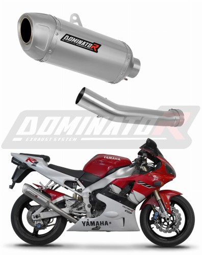Yamaha YZF R1 1000 RN01 1998 1999 motorcycle Exhaust Muffler Auspuff Sportauspuff Silencer Echappement Silencieux Scarico Scarichi Escape Wydech Tłumik S6 Shorty Dominator x