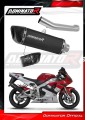 wydech tłumik DOMINATOR Homologowany HP6 CZARNY pasujący do motocykla Yamaha YZF R1 1000 RN04 2000 - 2001 2