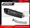 exhaust muffler DOMINATOR homologated road legal HP6 BLACK fits to Yamaha YZF R1 1000 RN04 2000  2001 3