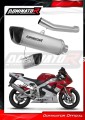 wydech tłumik DOMINATOR Homologowany Tytanowy HP6 pasujący do motocykla Yamaha YZF R1 1000 RN04 2000 - 2001 2