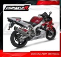 wydech tłumik DOMINATOR Homologowany Tytanowy HP6 pasujący do motocykla Yamaha YZF R1 1000 RN01 1998 - 1999 4