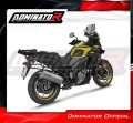 exhaust muffler DOMINATOR P7 fits to Suzuki DL 650 VStrom 2017  2025 4