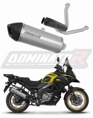 exhaust muffler DOMINATOR titanium HP7 fits to Suzuki DL 650 VStrom 2017  2025 6