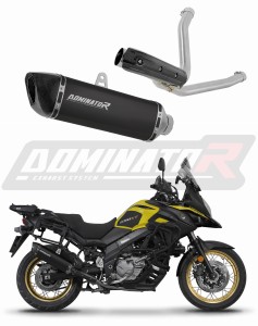 Suzuki DL 650 V-Strom 2017 - 2025 Exhaust Silencer Muffler HP6 BLACK + dB killer