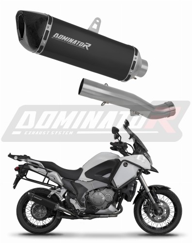 wydech tłumik DOMINATOR HP6 CZARNY pasujący do motocykla Honda VFR 1200X Crosstourer 2012 - 2020 6