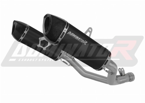 wydech tłumik DOMINATOR HP6 CZARNY pasujący do motocykla Suzuki GSXR 1000 K9 L0 L1 2009 - 2011