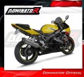 Suzuki GSXR 1000 K1 K4 2001 2004 Motorcycle Muffler Auspuff Sportauspuff Silencer Echappement Silencieux Scarico Scarichi Escape Wydech Tłumik HP6 Titanium Dominator Exhaust System 2