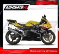 exhaust muffler DOMINATOR titanium HP6 fits to Suzuki GSXR 1000 K1  K4 2001  2004 4