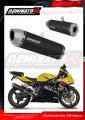 exhaust muffler DOMINATOR S6 BLACK fits to Suzuki GSXR 750 K1K5 2001  2005 2
