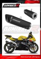 Suzuki GSXR 600 K1 K5 2001 2005 Motorcycle Muffler Auspuff Sportauspuff Silencer Echappement Silencieux Scarico Scarichi Escape Wydech Tłumik HP6 Black Dominator Exhaust System