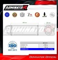 Suzuki GSXR 600 K1 K5 2001 2005 Motorcycle Muffler Auspuff Sportauspuff Silencer Echappement Silencieux Scarico Scarichi Escape Wydech Tłumik S6 Dominator Exhaust System 4