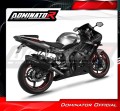 wydech tłumik DOMINATOR HP6 CZARNY pasujący do motocykla Yamaha YZF R6 2003 - 2005 4