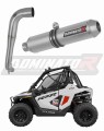 Polaris RZR 200 2022 2025 Motorcycle Muffler Auspuff Sportauspuff Silencer Echappement Silencieux Scarico Scarichi Escape Wydech Tłumik MX Dominator Exhaust System x
