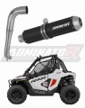 wydech tłumik DOMINATOR MX CZARNY pasujący do motocykla Polaris RZR 200 2022 - 2025