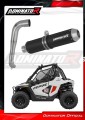 Polaris RZR 200 2022 2025 Motorcycle Muffler Auspuff Sportauspuff Silencer Echappement Silencieux Scarico Scarichi Escape Wydech Tłumik MX BLACK Dominator Exhaust System
