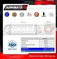 kompletny układ wydechowy z tłumikiem DOMINATOR Full System S6 pasujący do motocykla Honda CB 1000 Hornet / SP 2025  7