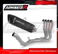 complete exhaust system with muffler DOMINATOR Full System HP6 BLACK fits to Honda CB 1000 Hornet / SP 2025  3