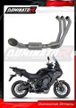 complete exhaust system with muffler DOMINATOR Full System GP3 EX fits to Yamaha Tracer 9 / GT 2025  2026 2