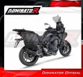 Yamaha Tracer 9 GT 2025 Collector Manifold Full Exhaust System Muffler Auspuff Sportauspuff Silencer Echappement Silencieux Scarico Scarichi Escape Wydech Tłumik HP6 Black EX Dominator Exhaust System 3