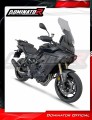 Yamaha Tracer 9 GT 2025 Collector Manifold Full Exhaust System Muffler Auspuff Sportauspuff Silencer Echappement Silencieux Scarico Scarichi Escape Wydech Tłumik HP6 Black EX Dominator Exhaust System 6