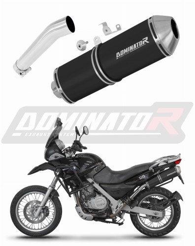 wydech tłumik DOMINATOR OVR CZARNY pasujący do motocykla BMW F650GS 2004 - 2007
