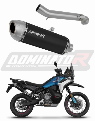 wydech tłumik DOMINATOR S6 CZARNY pasujący do motocykla CF MOTO 800 MT-X 2025